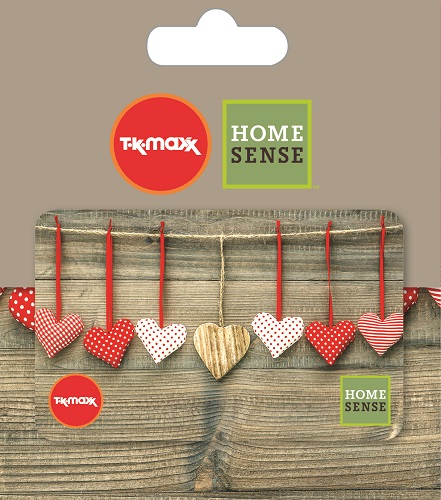 Homesense Hearts on String